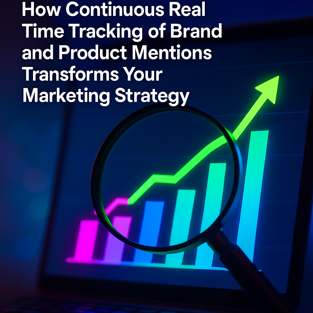 How Continuous Real Time Tracking of Brand and Product Mentions Transforms Your Marketing Strategy