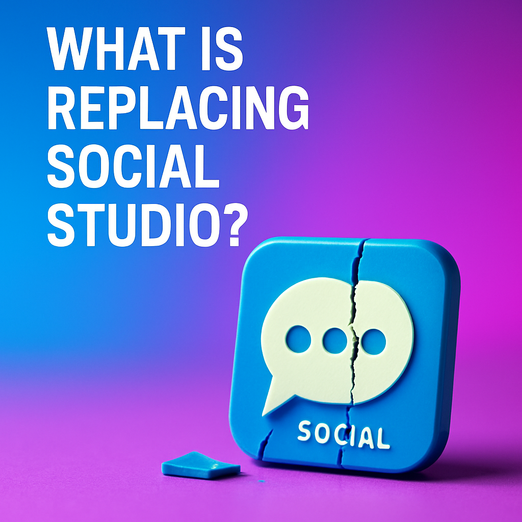 What is replacing social studio