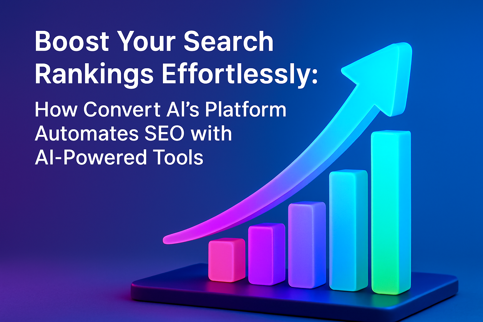 Boost Your Search Rankings Effortlessly: How Convert AI’s Platform Automates SEO with AI-Powered Tools